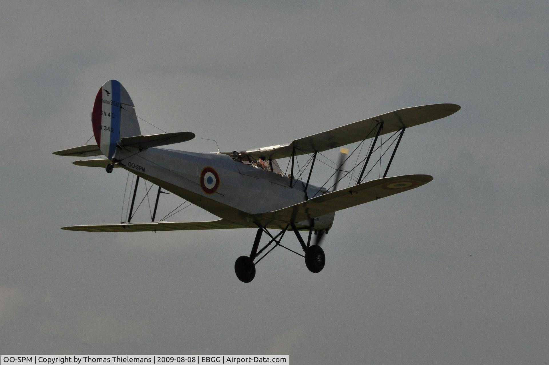 OO-SPM, Stampe-Vertongen SV-4C C/N 349, Opendeurdag VZP 2009