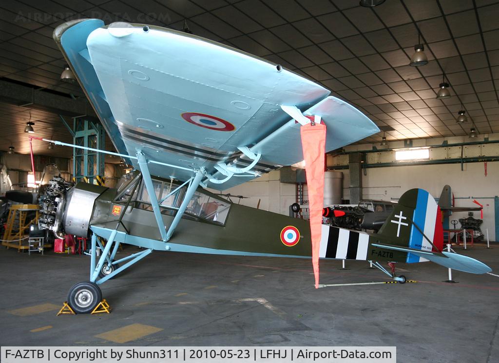 F-AZTB, Morane-Saulnier MS-505 Criquet C/N 23.20, Hangared in the Museum...