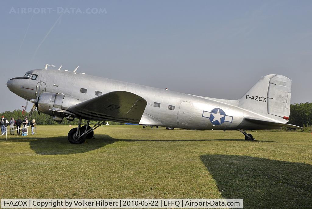 F-AZOX, 1945 Douglas DC-3C-S1C3G (C-47B-35-DK) C/N 16604, at lffq