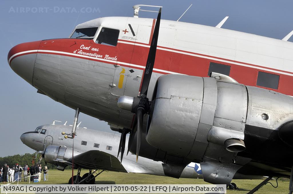 N49AG, 1943 Douglas DC-3A C/N 11737, at lffq