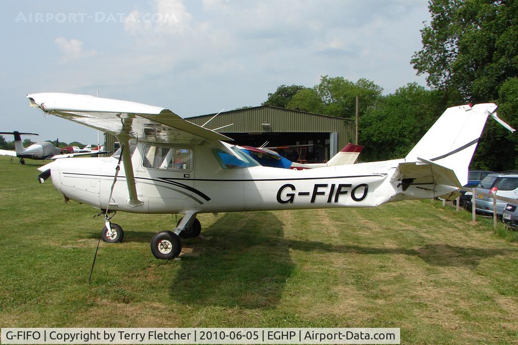 G-FIFO, 1981 Cessna 152 C/N 152-85177, 1981 Cessna CESSNA 152, c/n: 152-85177 seemed to have received recent damage