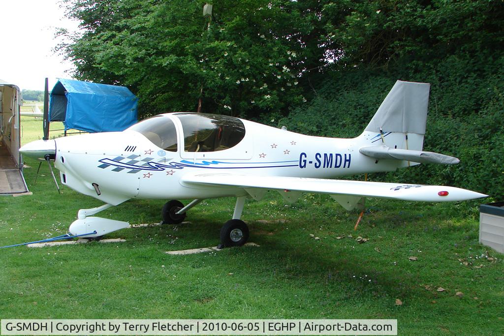 G-SMDH, 2006 Europa XS Tri-Gear C/N PFA 247-13367, I asked the owner if OK to photo his plane - he said yes , provided you help me assemble the wings first  - deal  !!!