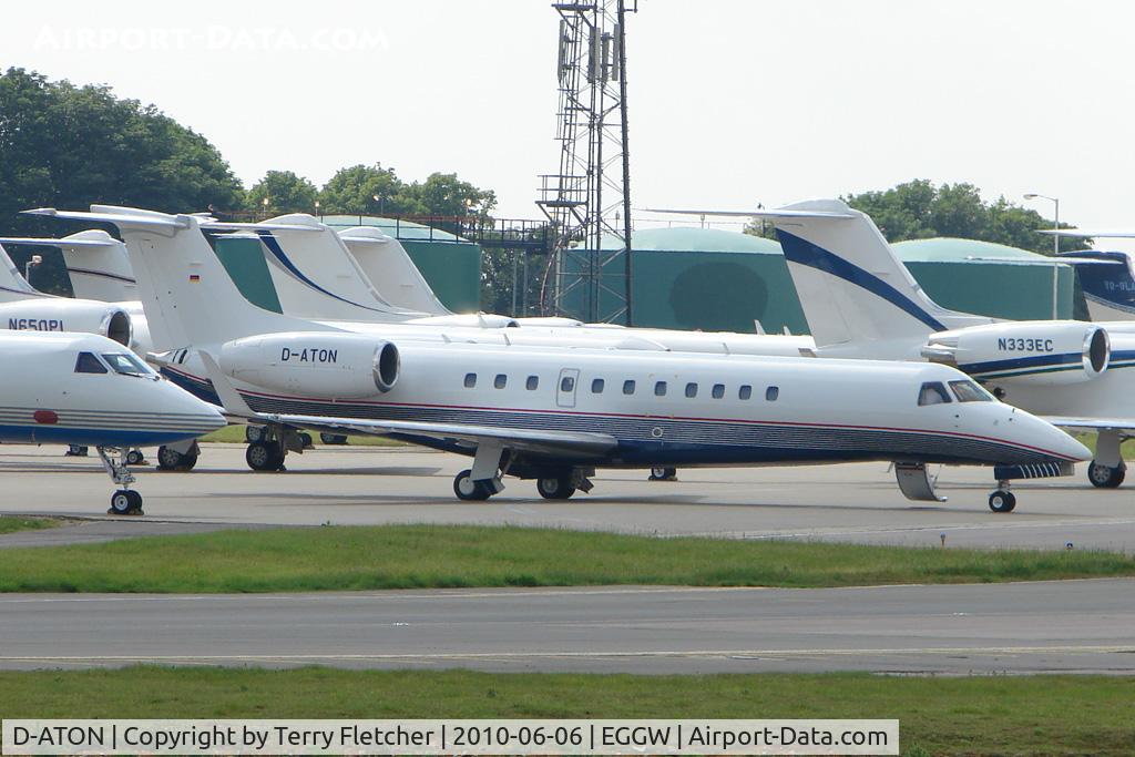 D-ATON, 2007 Embraer EMB-135BJ Legacy 600 C/N 14501017, German Legacy at Luton