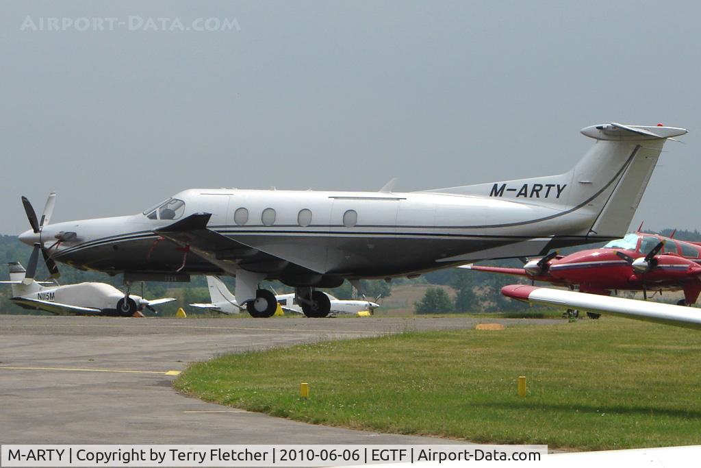 M-ARTY, 2009 Pilatus PC-12/47E C/N 1114, 2009 Pilatus PC-12-47e, c/n: 1114 at Fairoaks