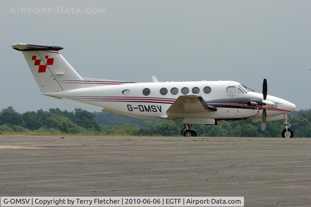 G-OMSV, 2009 Hawker Beechcraft B200GT King Air King Air C/N BY-96, 2009 Hawker Beechcraft Corporation 200GT Kingair, c/n: BY-96 at Fairoaks