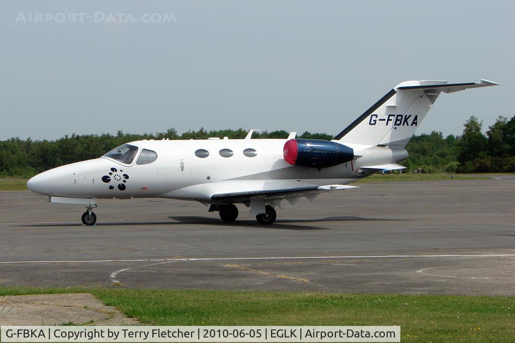 G-FBKA, 2008 Cessna 510 Citation Mustang Citation Mustang C/N 510-0096, Blink's 2008 Cessna 510 Citation Mustang, c/n: 510-0096 at Blackbushe