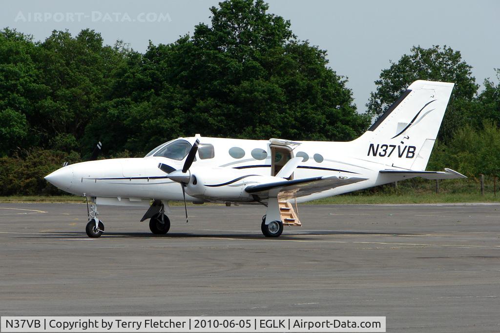 N37VB, 1977 Cessna 421C Golden Eagle C/N 421C-0418, Cessna 421C at Blackbushe