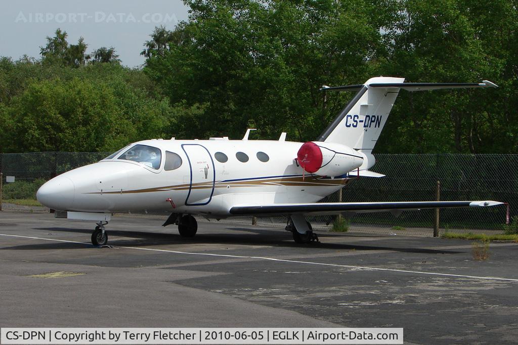 CS-DPN, 2009 Cessna 510 Citation Mustang Citation Mustang C/N 510-0163, Cessna Citation 510 Mustang, c/n: 510-0163 at Blackbushe
