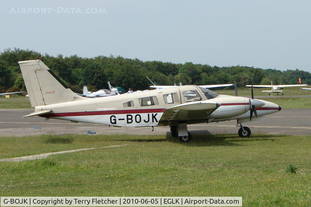 G-BOJK, 1986 Piper PA-34-220T Seneca III C/N 34-33020, 1986 Piper PIPER PA-34-220T, c/n: 3433020 at Blackbushe