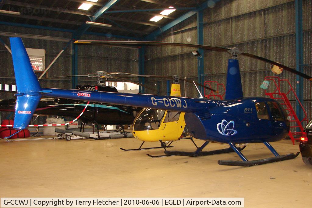 G-CCWJ, 2004 Robinson R44 Raven II C/N 10363, 2004 Robinson Helicopter Co Inc ROBINSON R44 II, c/n: 10363 at Denham