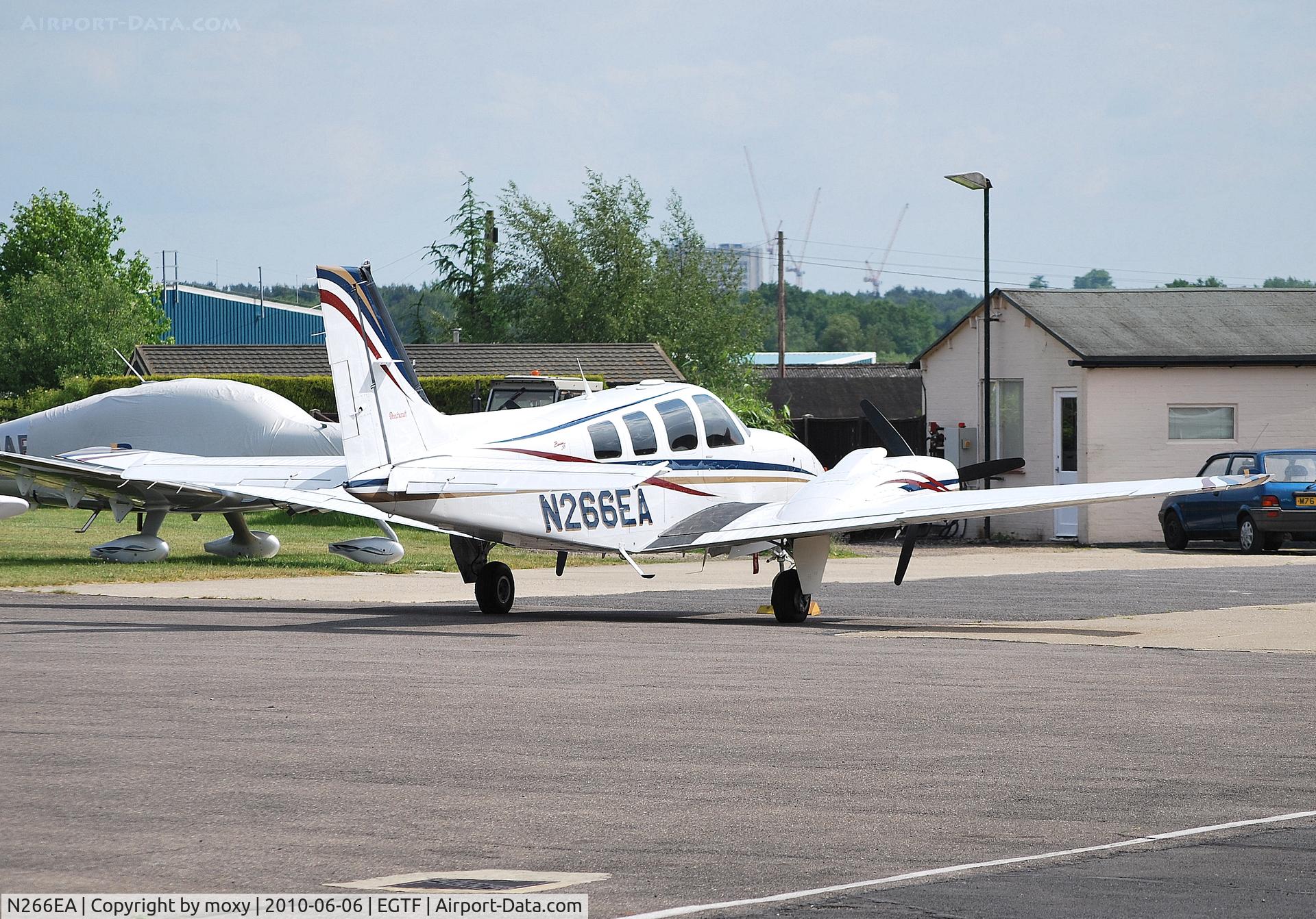 N266EA, Raytheon Aircraft Company 58 C/N TH-2031, Beech 58 Baron at Fairoaks