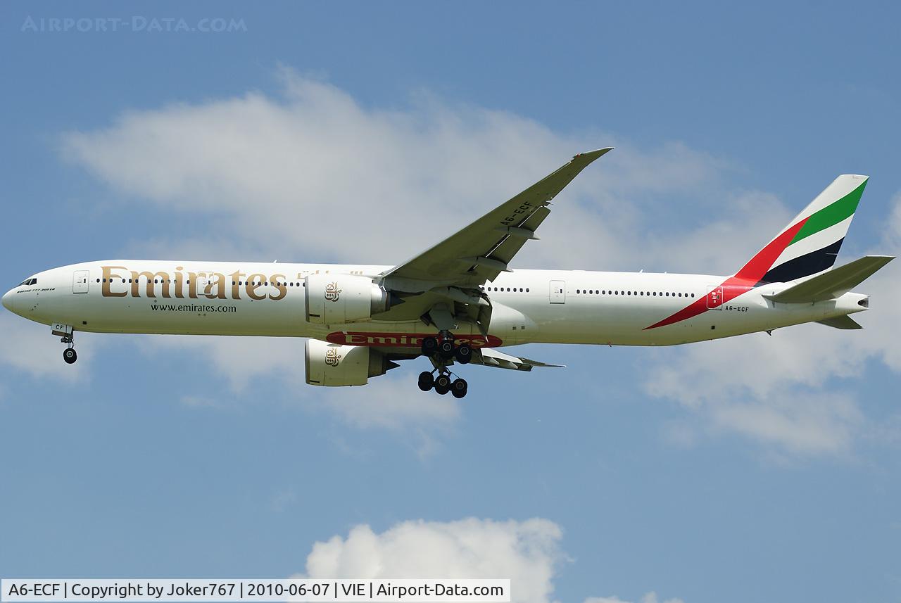 A6-ECF, 2007 Boeing 777-36H/ER C/N 35574, Emirates