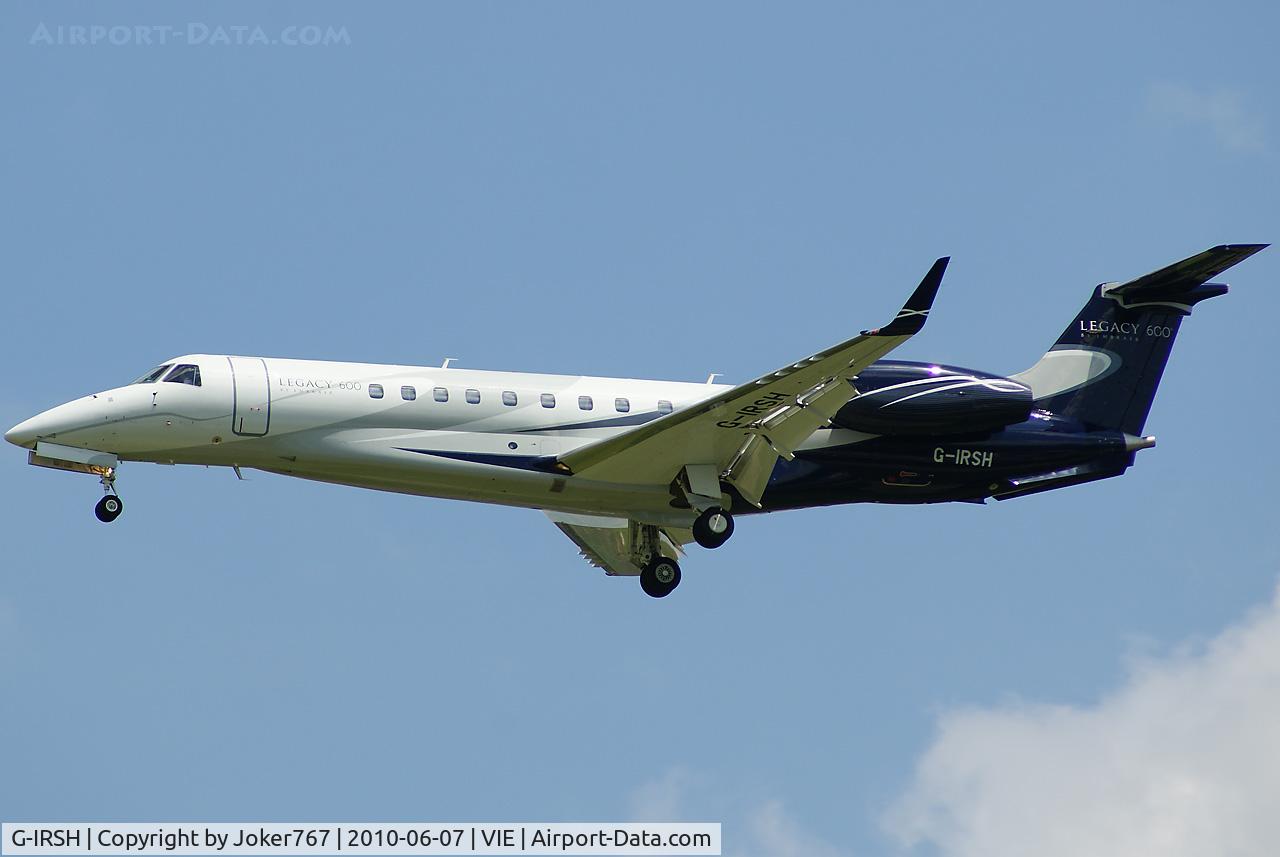 G-IRSH, 2008 Embraer EMB-135BJ Legacy C/N 14501048, Jet Options