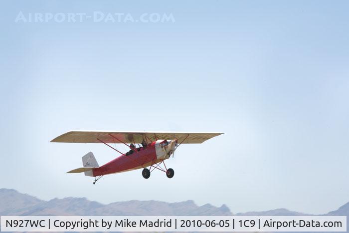 N927WC, Pietenpol Air Camper C/N 001 (N927WC), Take off Frazier Lake Airpark at Pietenpol Gathering 2010