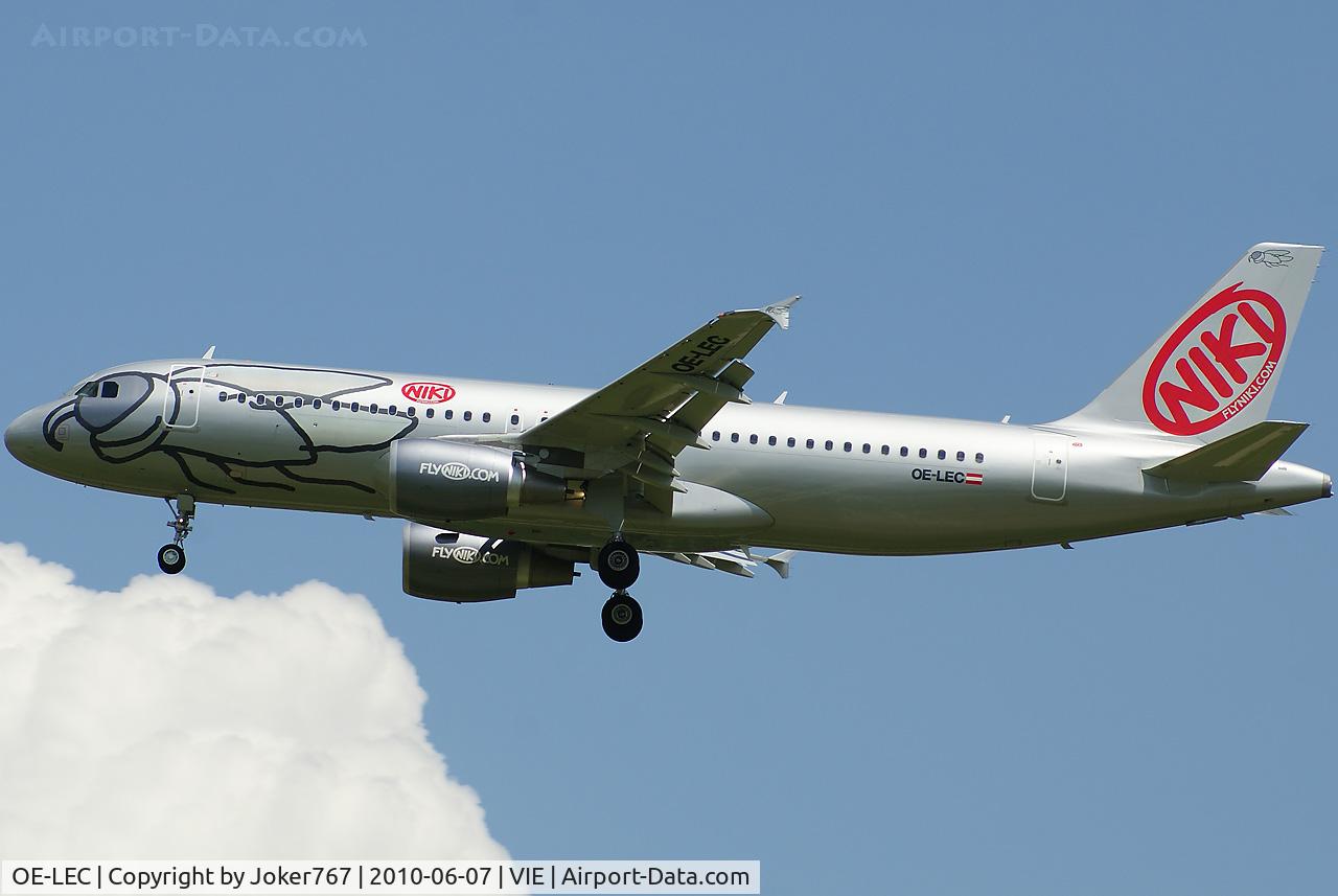 OE-LEC, 2010 Airbus A320-214 C/N 4316, NIKI
