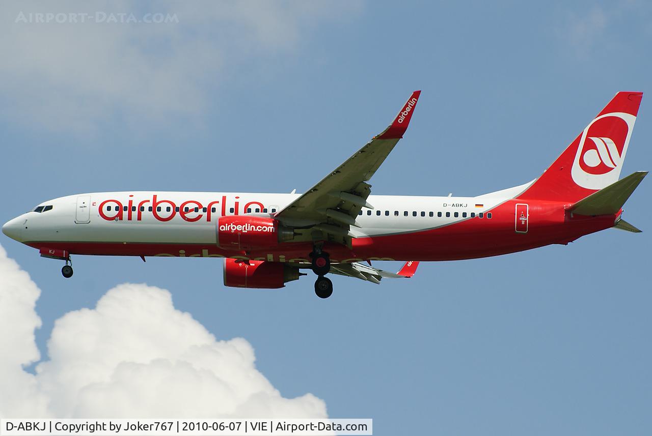 D-ABKJ, 2010 Boeing 737-86J C/N 37749, Air Berlin