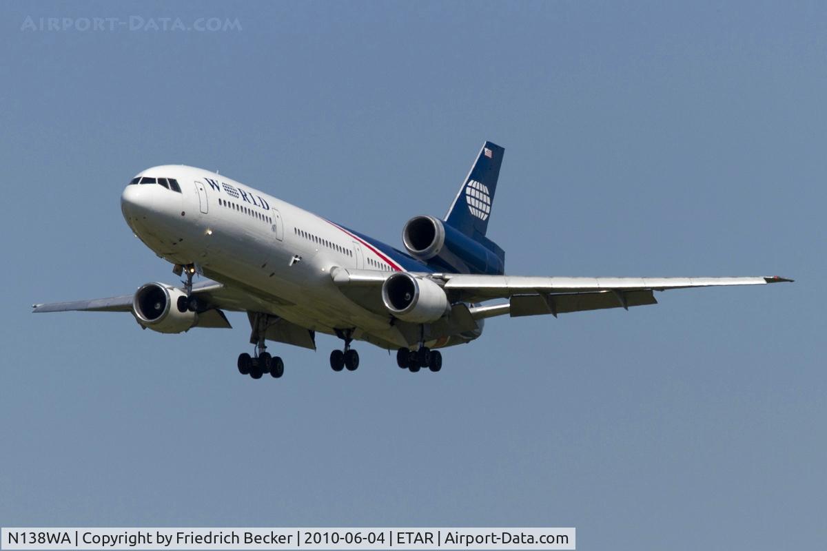 N138WA, 1981 McDonnell Douglas DC-10-30 C/N 47845, short final RW26