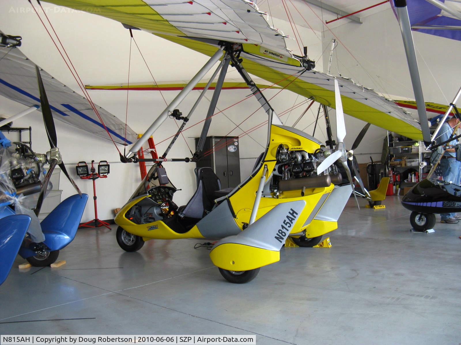 N815AH, 2006 Air Creation Tanarg C/N T06076, 2006 Air Creation USA TANARG, Rotax 912ULS 80 Hp pusher, weight-shift control Experimental Light Sport Aircraft
