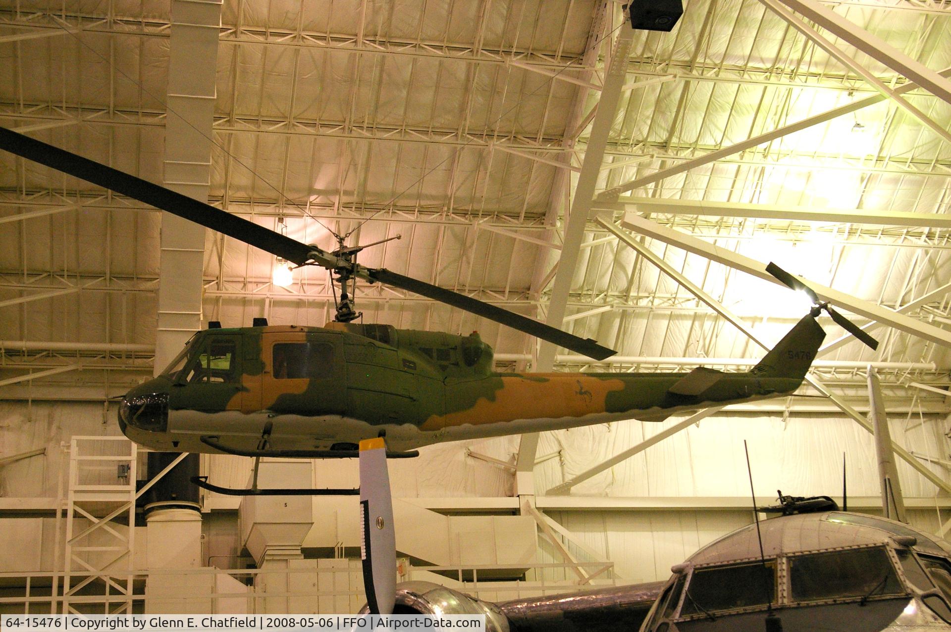 64-15476, 1964 Bell UH-1P Iroquois C/N 7026, At the National Museum of the USAF