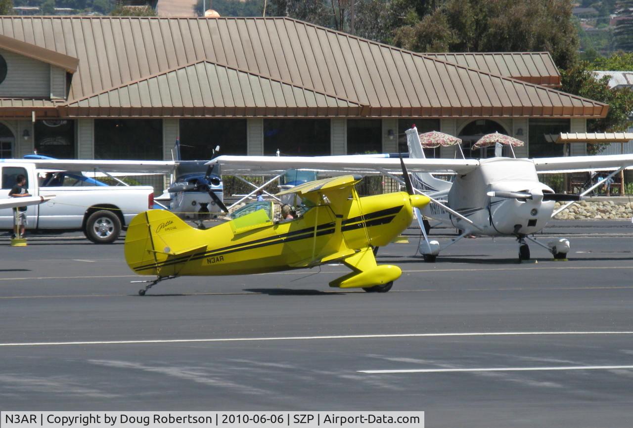 N3AR, 1974 Pitts S-1S Special C/N 10, 1974 Russell PITTS S-1S, Lycoming O&VO-360 180 Hp, taxi