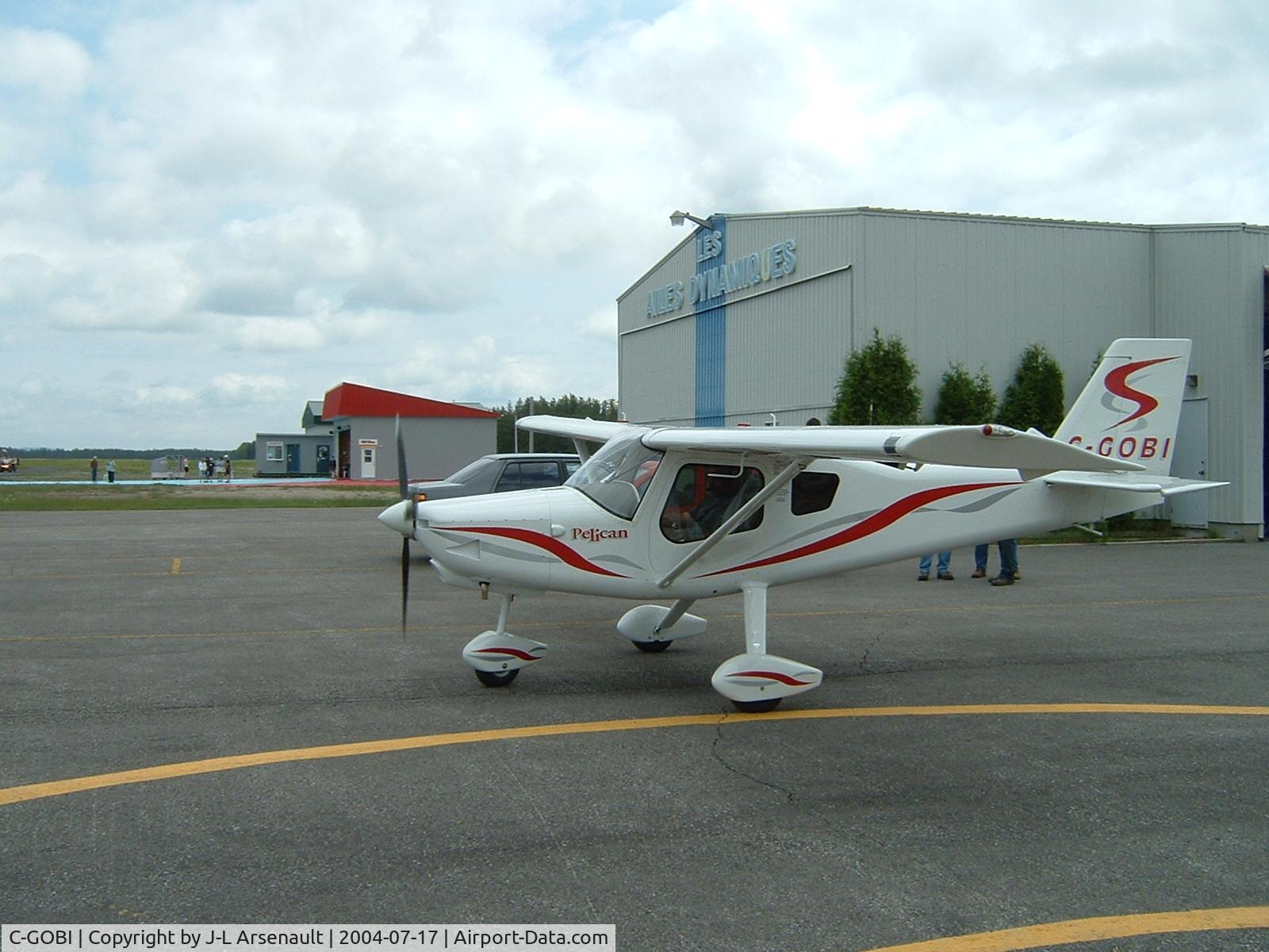 C-GOBI, 2004 Ultravia Le Pelican C/N 581, Pélican PL at St-Honoré Qc.