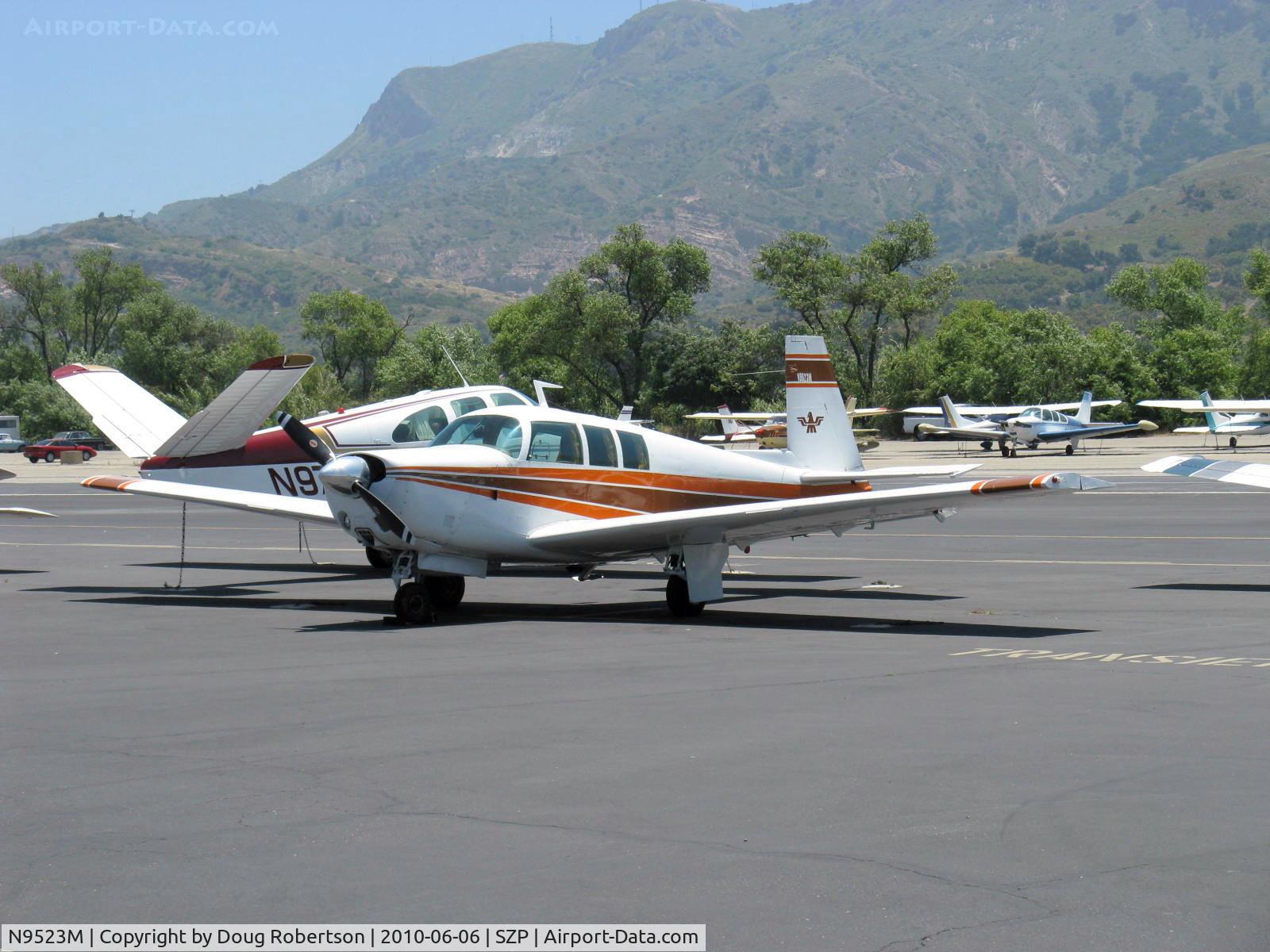 N9523M, 1966 Mooney M20F Executive C/N 670100, 1966 Mooney M20F EXECUTIVE, Lycoming IO-360-A1A 200 Hp