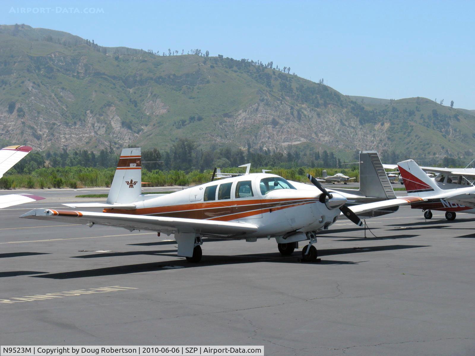 N9523M, 1966 Mooney M20F Executive C/N 670100, 1966 Mooney M20F EXECUTIVE, Lycoming IO-360-A1A 200 Hp