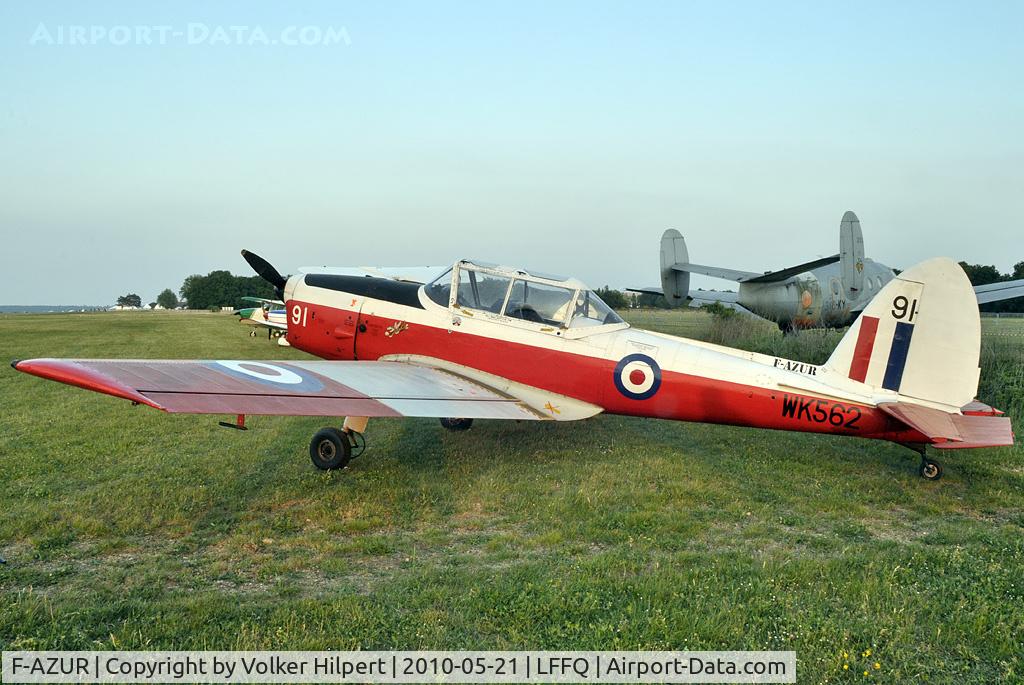 F-AZUR, De Havilland DHC-1 Chipmunk T.10 C/N C1/0580, at lffq