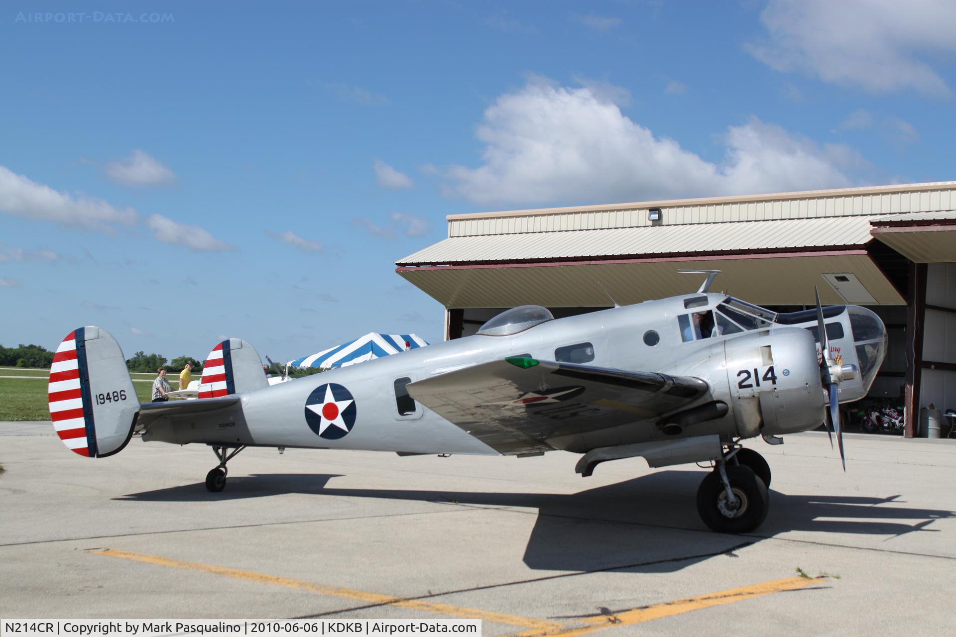 N214CR, 1958 Beech AT-11 Kansan C/N 912, Beech AT-11