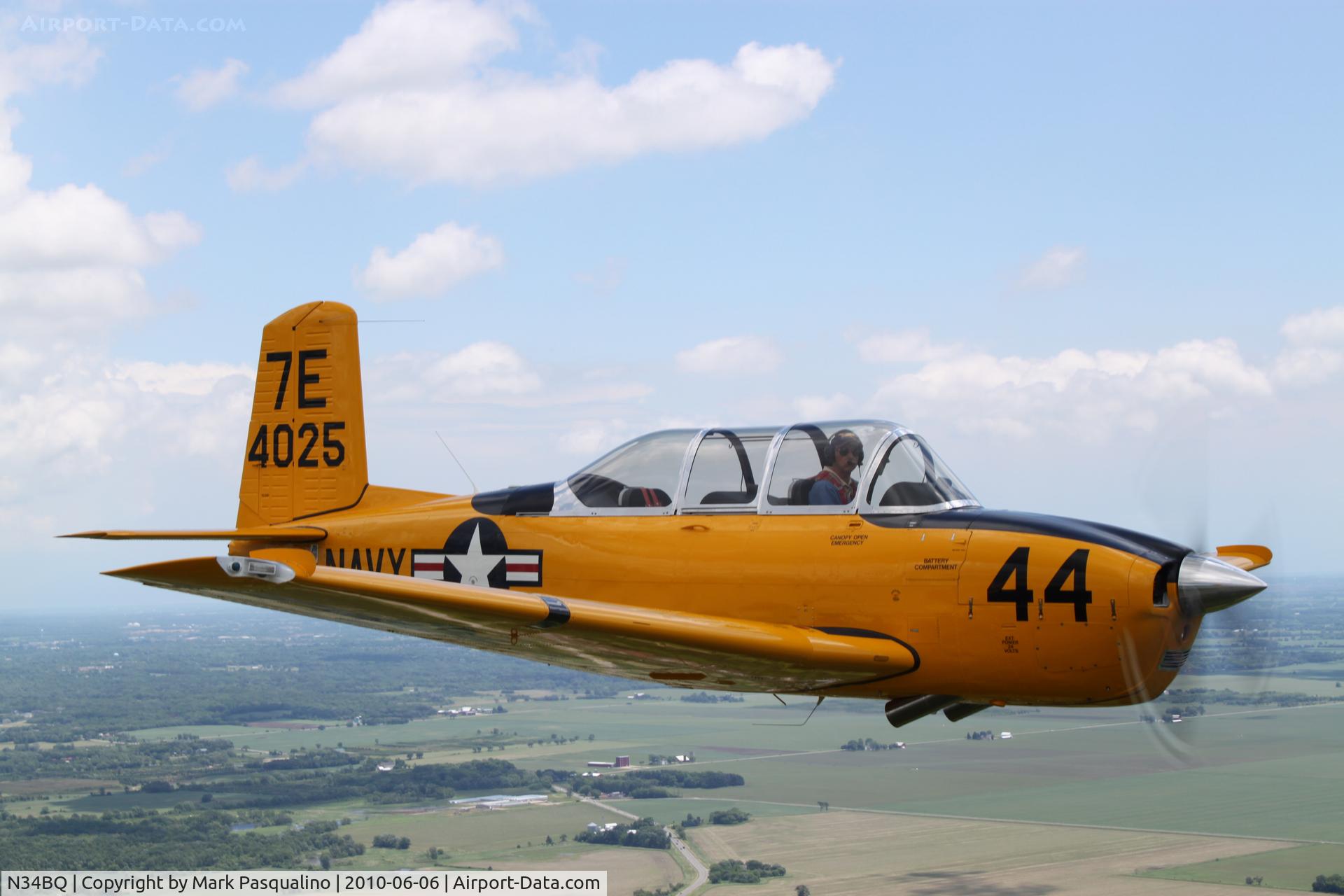 N34BQ, 1957 Beech T-34B C/N 144025, Beech T-34B