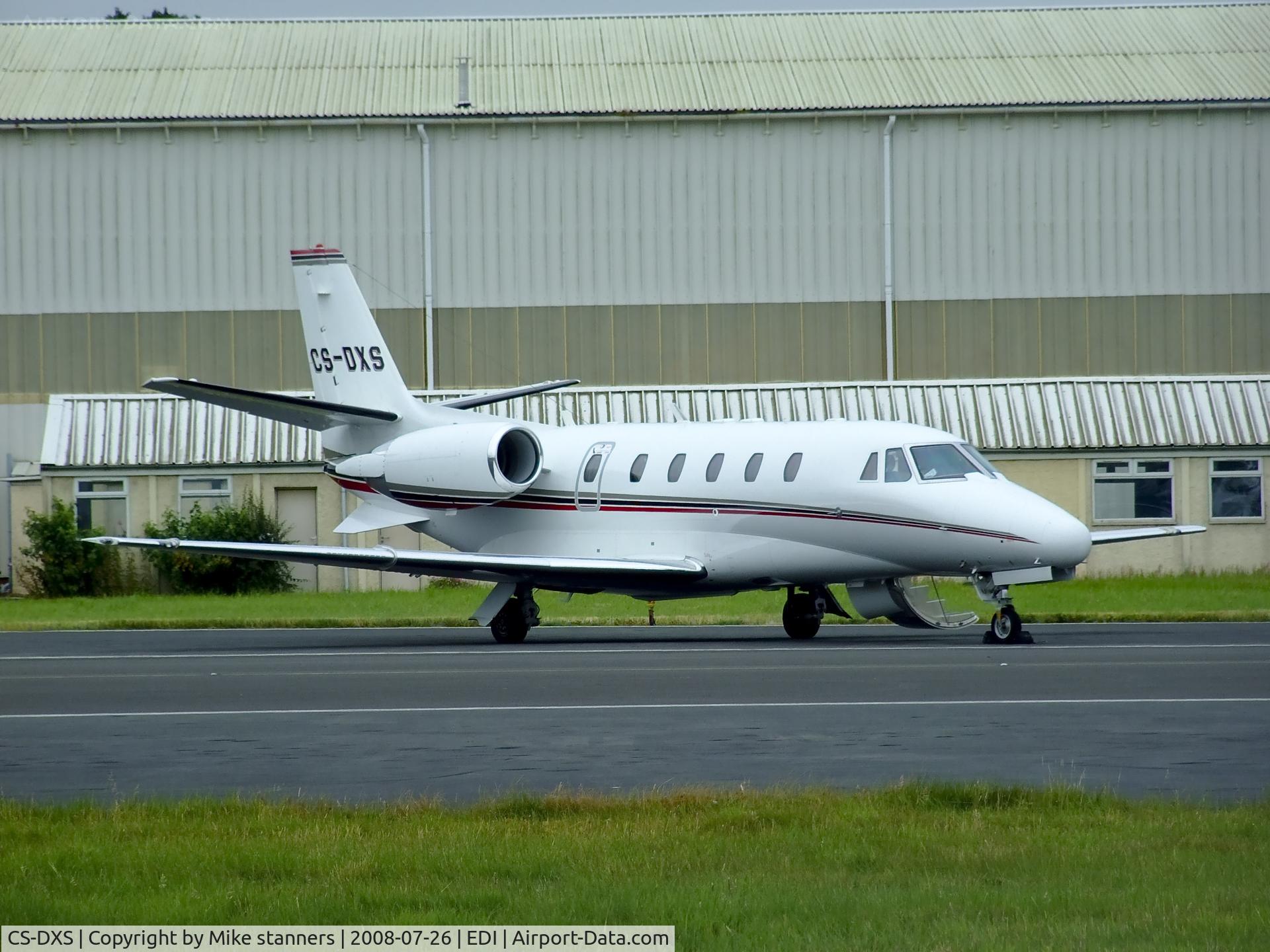 CS-DXS, 2007 Cessna 560XLS Citation Excel C/N 560-5754, Netjets Citation excel at the General Aviation terminal