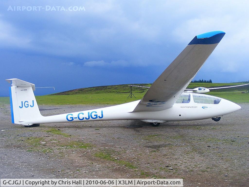 G-CJGJ, 1989 Schleicher ASK-21 C/N 21031, Schleicher ASK 21 at Long Mynd, Shropshire, UK