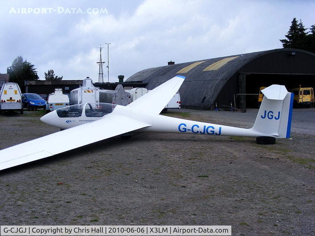 G-CJGJ, 1989 Schleicher ASK-21 C/N 21031, Schleicher ASK 21 at Long Mynd, Shropshire, UK
