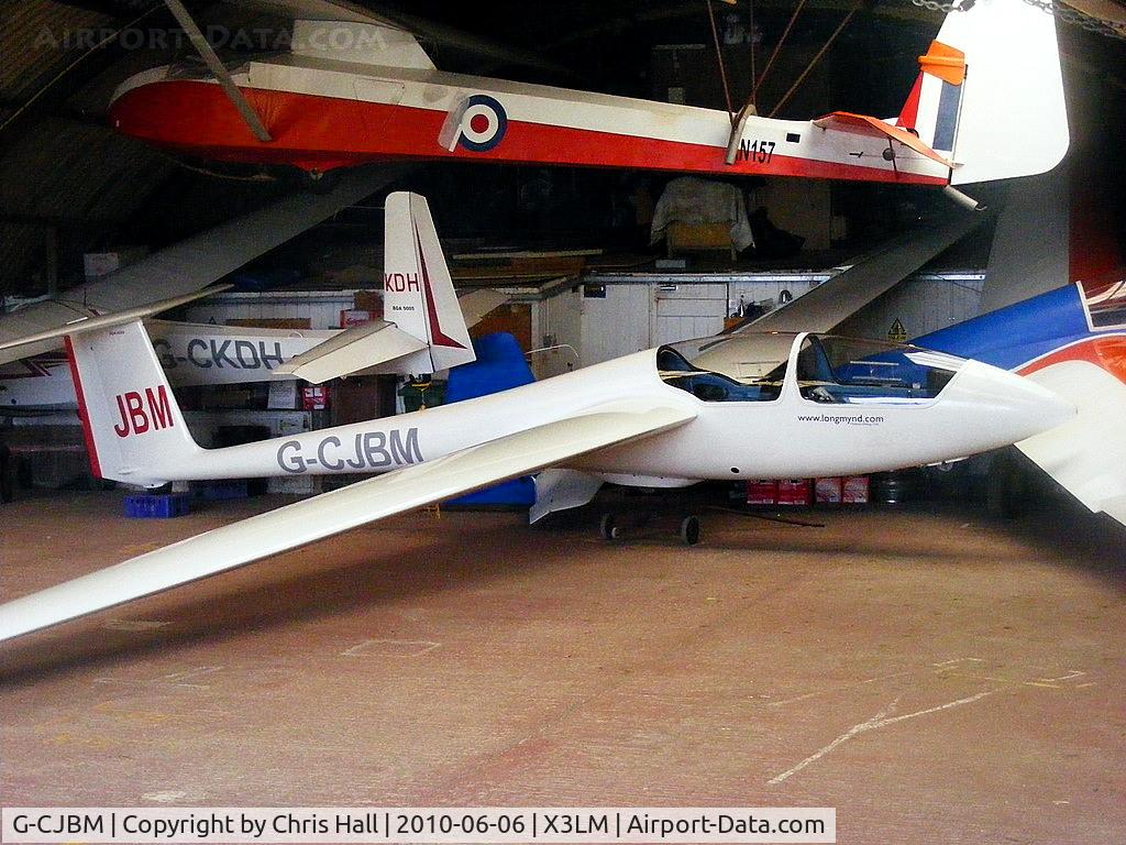G-CJBM, 1981 Schleicher ASK-21 C/N 21089, Schleicher ASK 21 at Long Mynd, Shropshire, UK