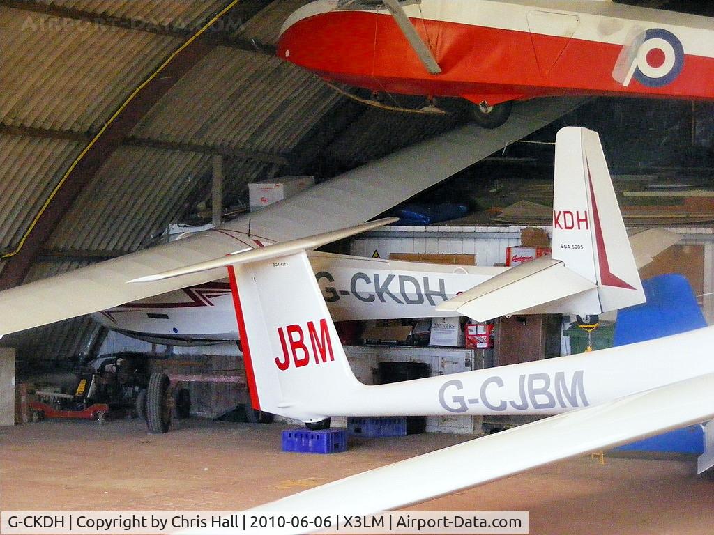 G-CKDH, 1962 Schleicher K-8B C/N E4, Schleicher K8B at Long Mynd, Shropshire, UK