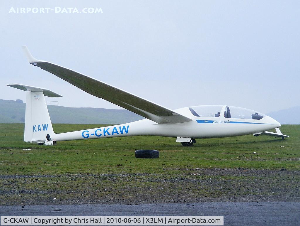 G-CKAW, AMS-Flight DG-500 Elan Orion C/N 5E228X66, DG-500 Elan Orion at Long Mynd, Shropshire, UK
