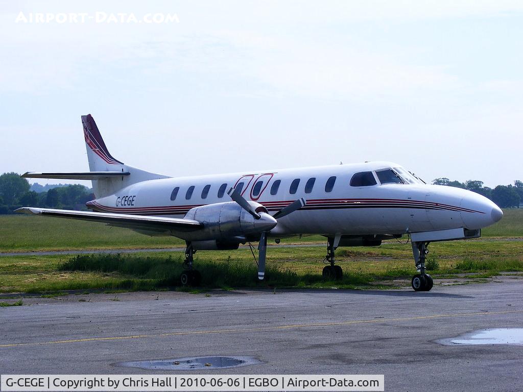 G-CEGE, 1978 Swearingen SA-226TC Metro II C/N TC-258, Blue City Aviation Ltd, Previous ID: OY-NPA