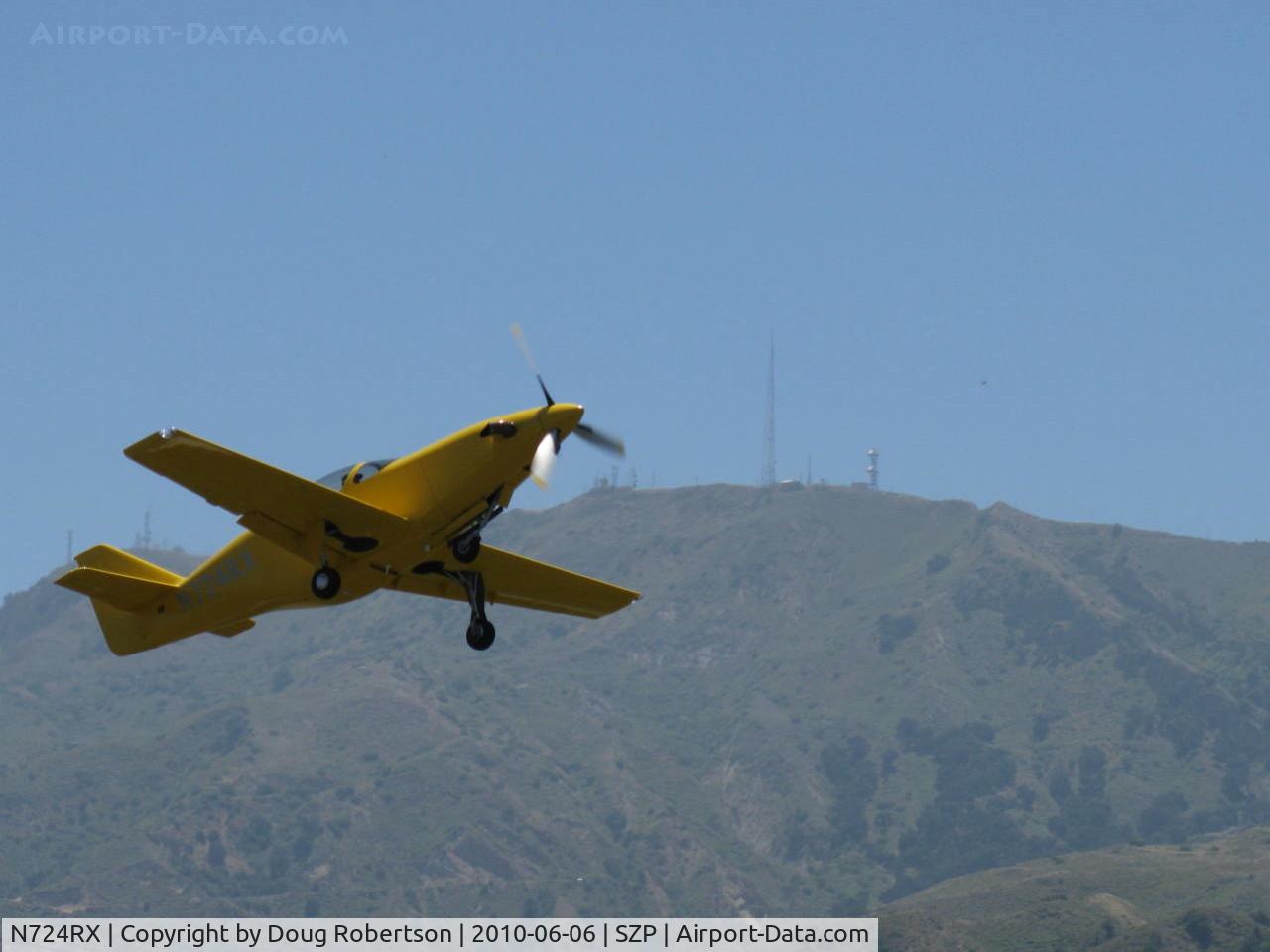 N724RX, 2006 Legend Aircraft Legend C/N 001, 2006 Snead Special TURBINE LEGEND, Walter M601-D Turbine 724 shp, fast takeoff climb Rwy 22