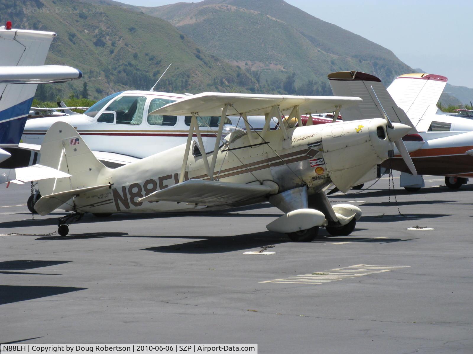N88EH, 1970 EAA Biplane C/N EHH-1, 1970 Hooper EAA BIPLANE, Model P ACRO-SPORT, 'Woodstock', Lycoming O-290 135 Hp