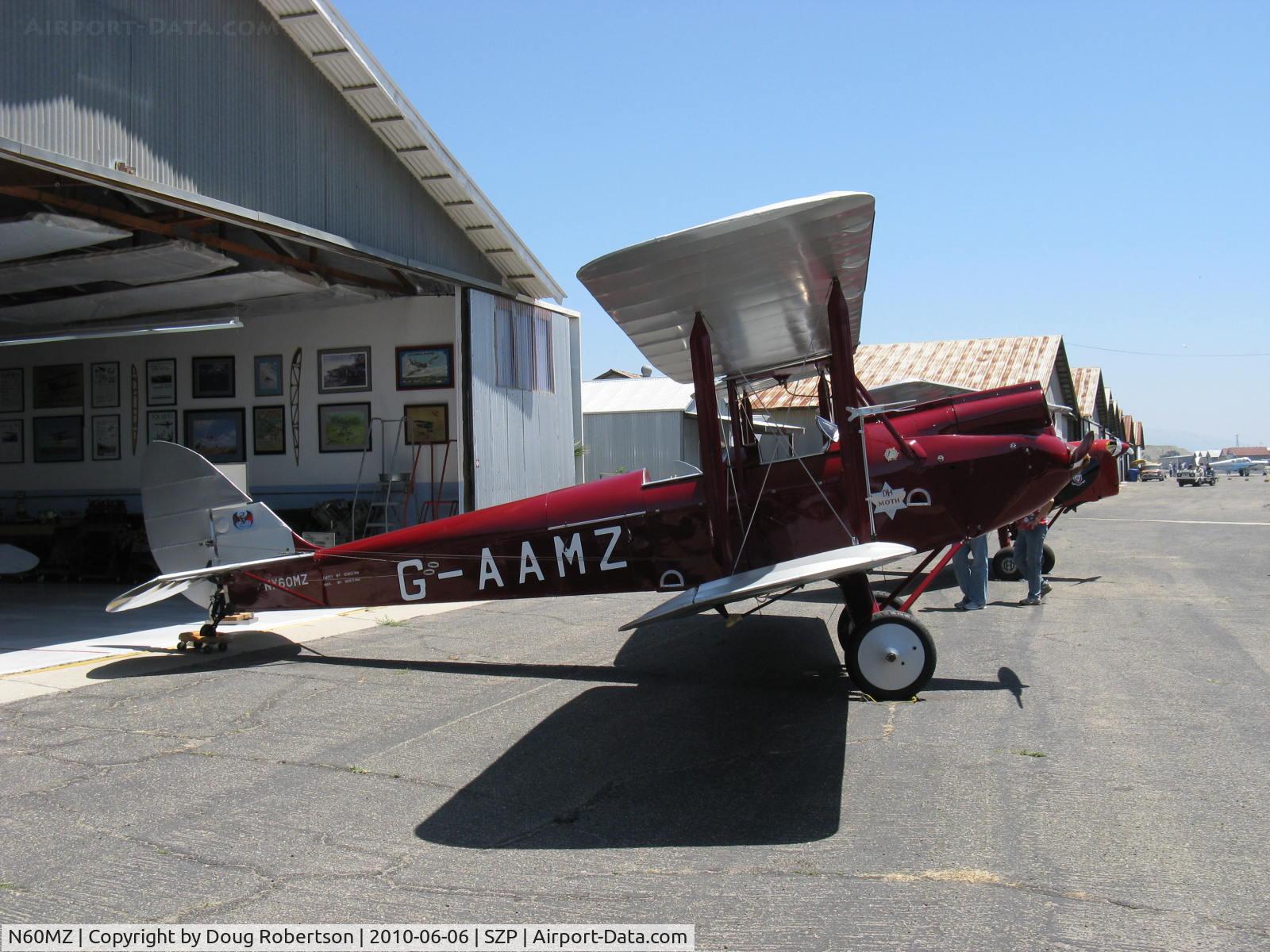 N60MZ, 1930 De Havilland DH-60G Gypsy Moth C/N 1293, 1930 DeHavilland GIPSY MOTH DH.60G, DeHavilland Gipsy II 120 Hp