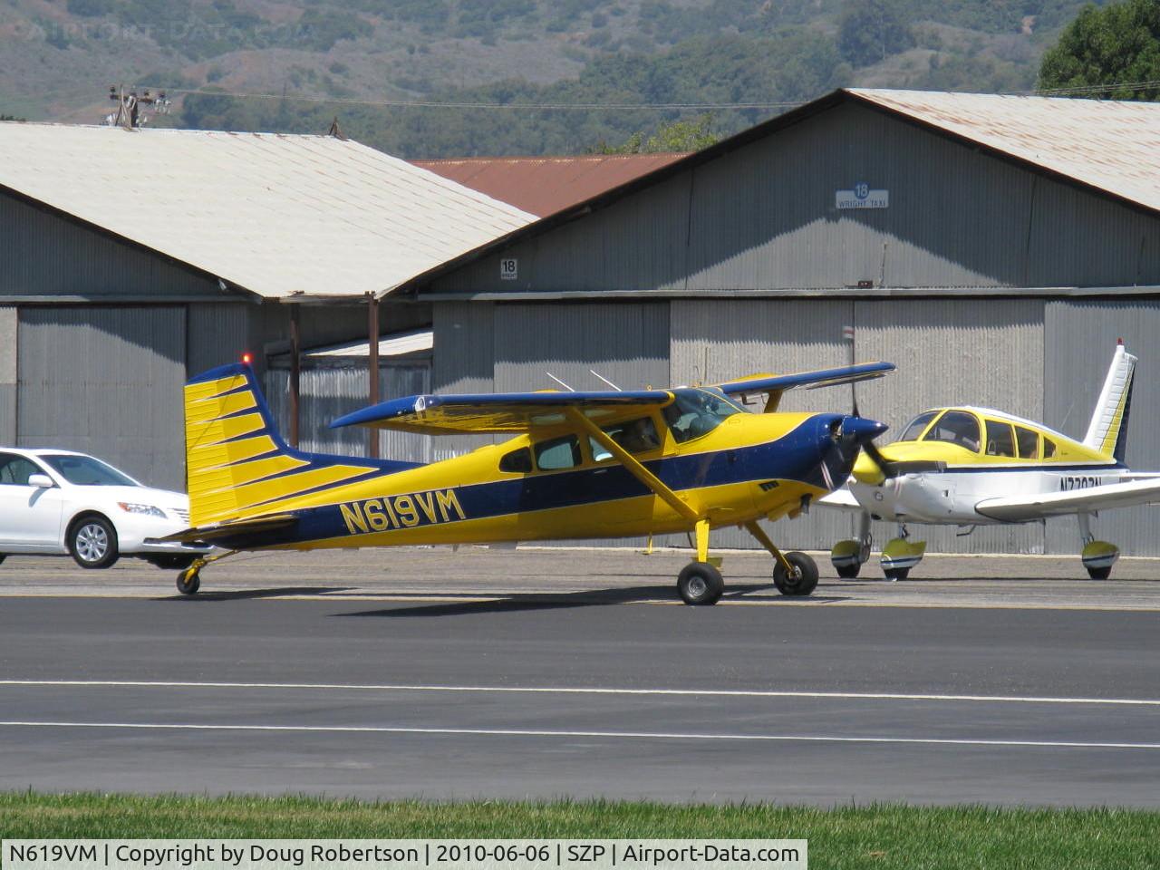N619VM, 1981 Cessna A185F Skywagon 185 C/N 18504284, 1981 Cessna A185F SKYWAGON II, Continental IO-520-D 300 Hp, taxi