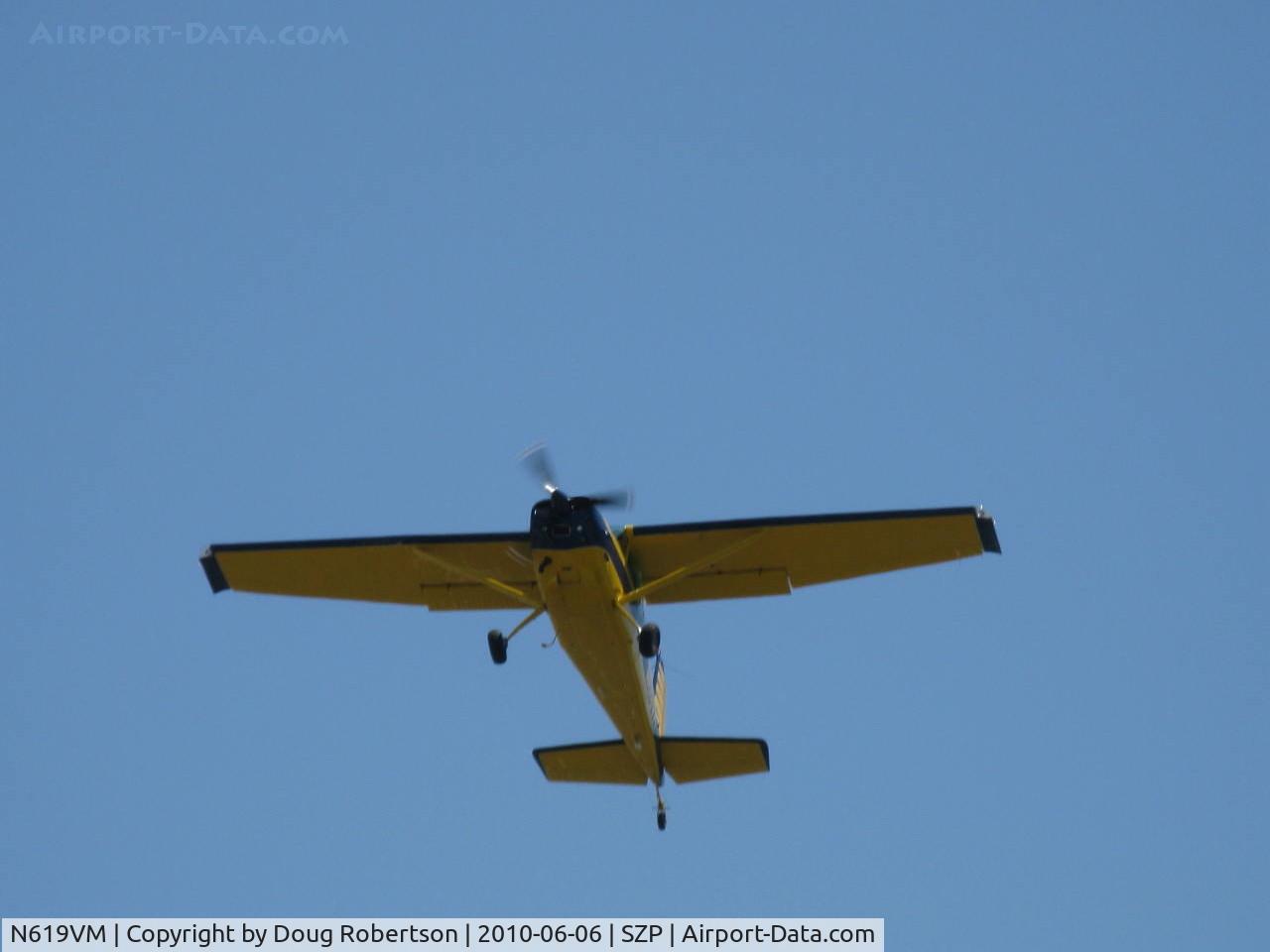 N619VM, 1981 Cessna A185F Skywagon 185 C/N 18504284, 1981 Cessna A185F SKYWAGON II, Continental IO-520-D 300 Hp, takeoff climb Rwy 22
