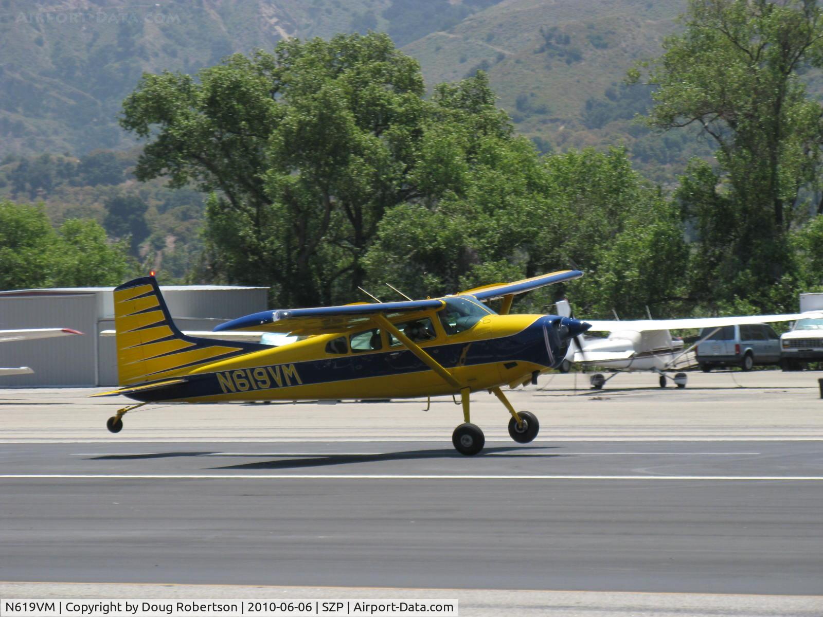 N619VM, 1981 Cessna A185F Skywagon 185 C/N 18504284, 1981 Cessna A185F SKYWAGON II, Continental IO-520-D 300 Hp, landing Rwy 22