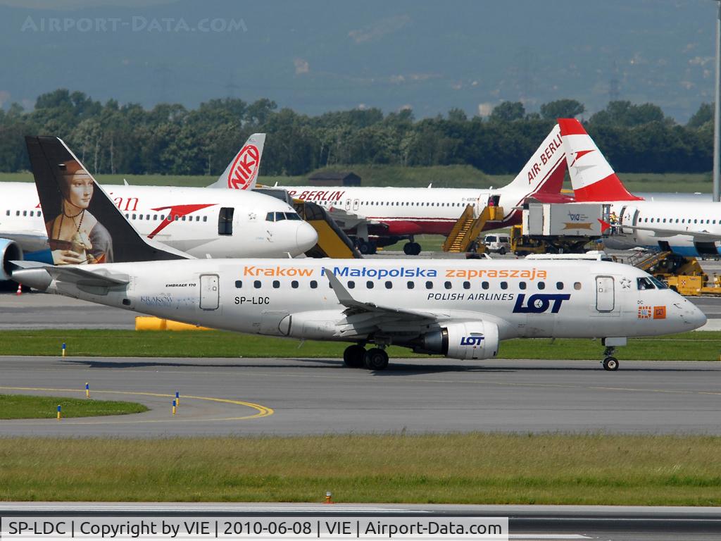 SP-LDC, 2004 Embraer 170ST (ERJ-170-100ST) C/N 17000025, Special livery