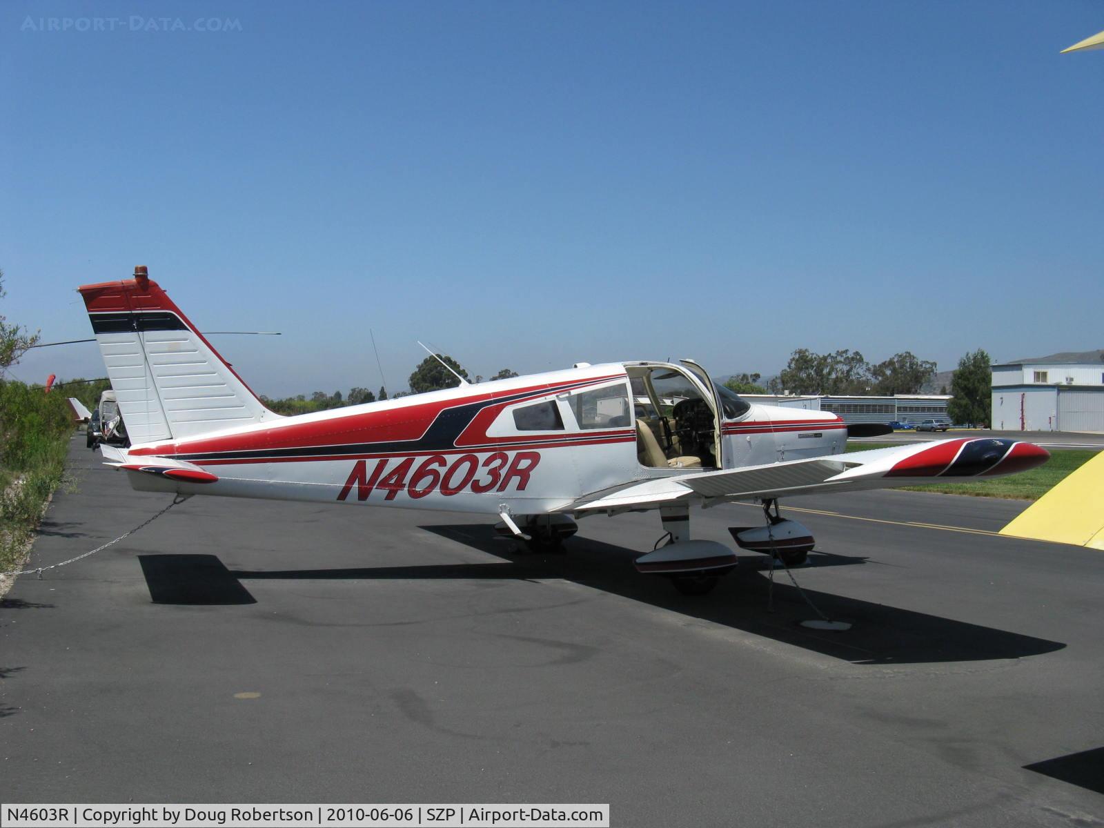 N4603R, 1965 Piper PA-28-140 Cherokee C/N 28-21351, 1965 Piper PA-28-140 CHEROKEE, Lycoming O-320-E2A 150 Hp