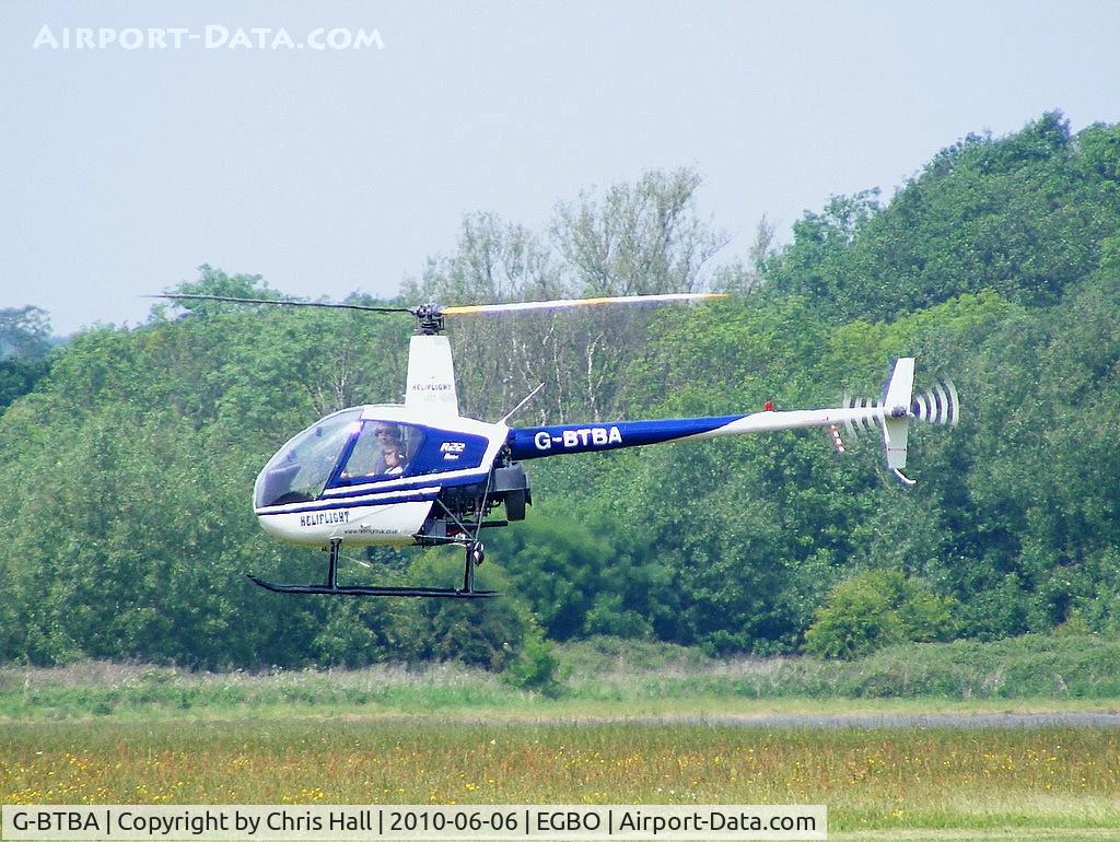 G-BTBA, 1991 Robinson R22 Beta C/N 1717, Heliflight (UK) Ltd
