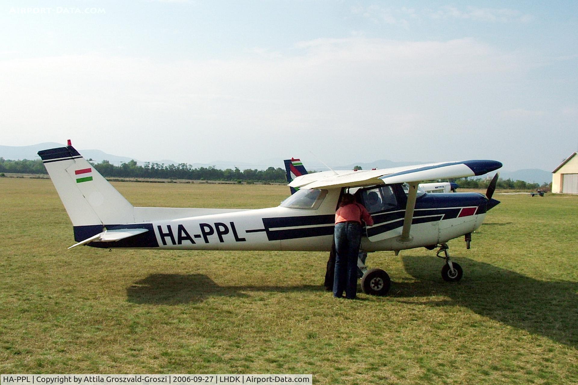 HA-PPL, 1977 Reims F152 C/N 1467, Dunakeszi Airport, Hungary.