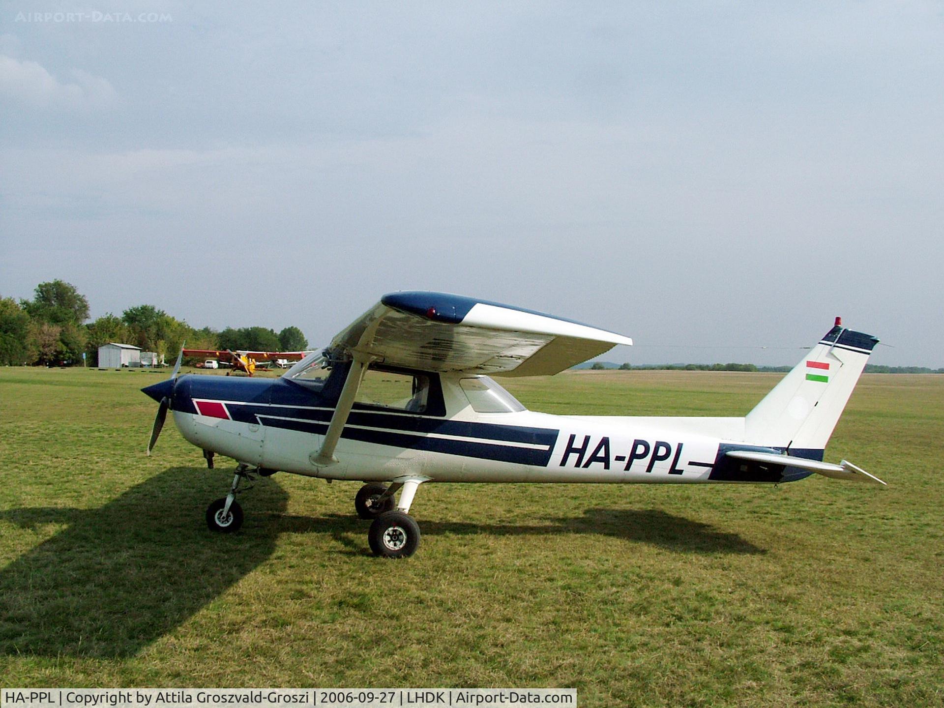 HA-PPL, 1977 Reims F152 C/N 1467, Dunakeszi Airport, Hungary.