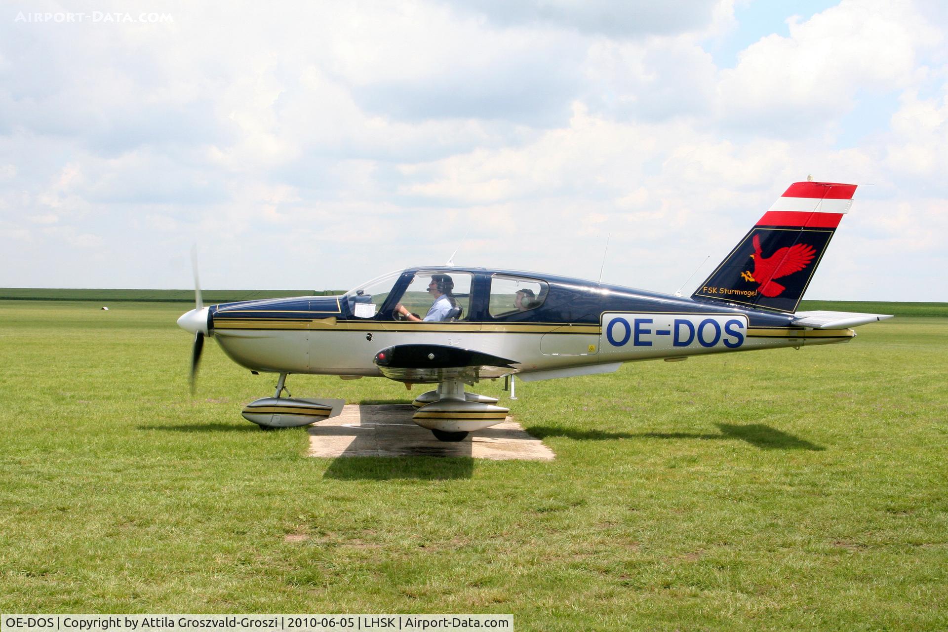 OE-DOS, 1980 Socata TB-10 Tobago C/N 102, Siófok-Kiliti Airport, Hungary.