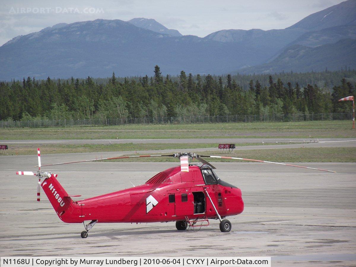 N1168U, 1958 Sikorsky S-58ET C/N 58-1070, On the ramp at YXY